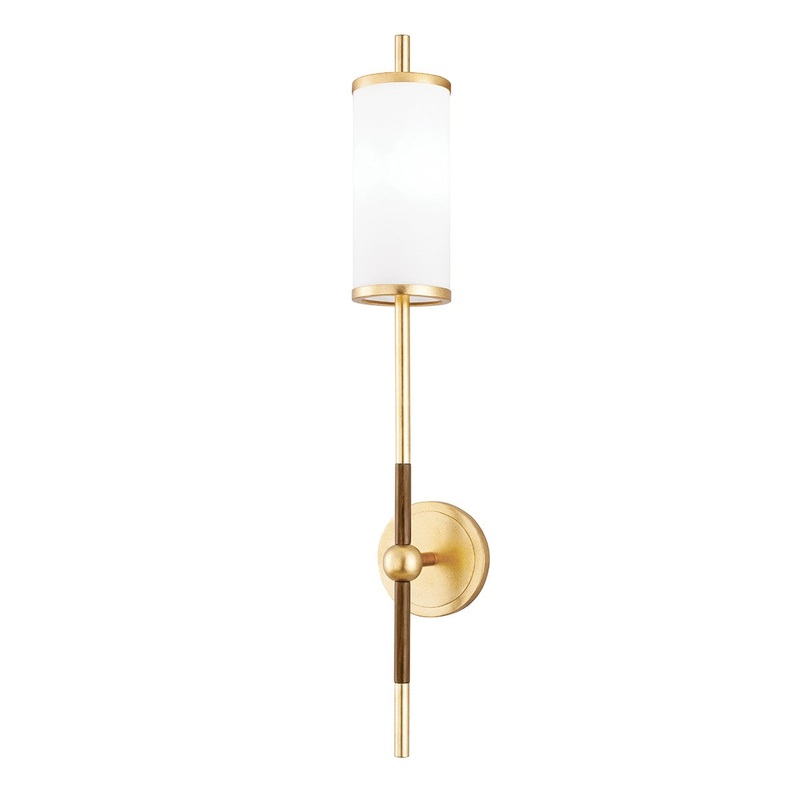 Corbett Lighting 321-11-VGL Sage One Light Wall Sconce Vintage Gold Leaf