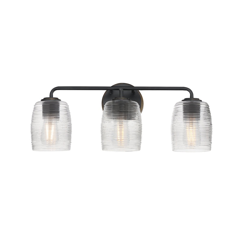 Honey 3-Light Bath Vanity Kentucky Bronze