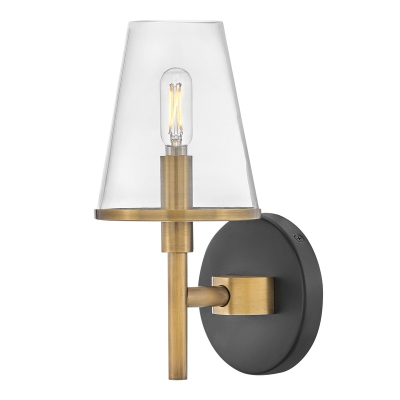 LED Vanity from the Marten Collection in Heritage Brass Finish by Hinkley
