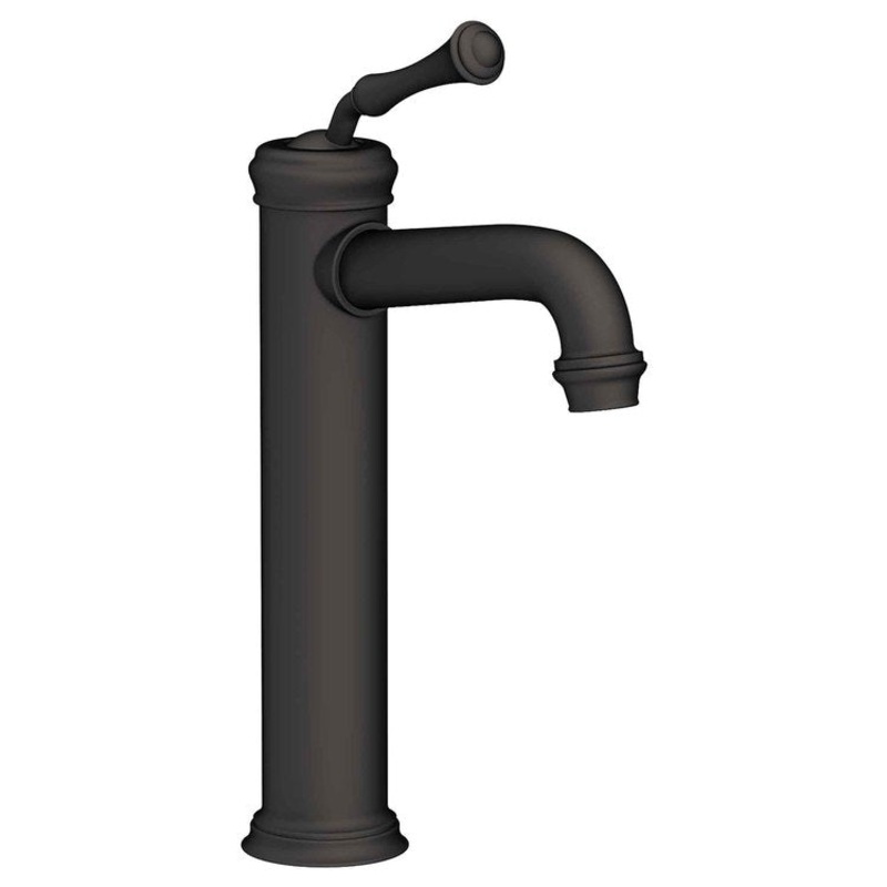 Vessel Faucet Astor 1 Lever ADA Flat Black 1.8 Gallons per Minute