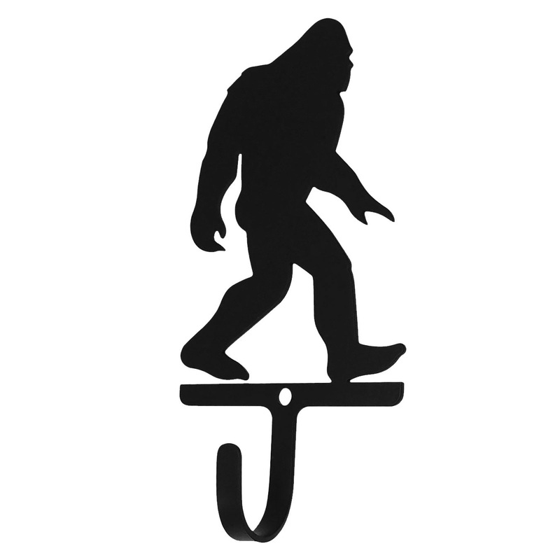 Village Wrought Iron WH-374-S BIG FOOT Man Wall Hook Small
