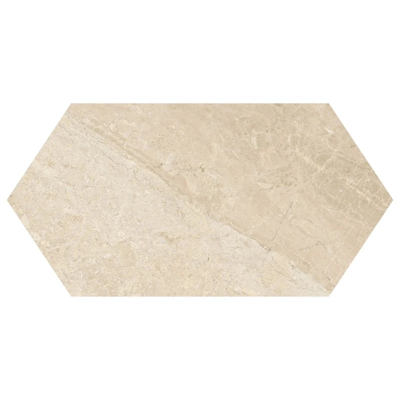 24 Inch Impero Reale Picket Honed Marble Tile – 12″ x 24″ 12″ x 24″