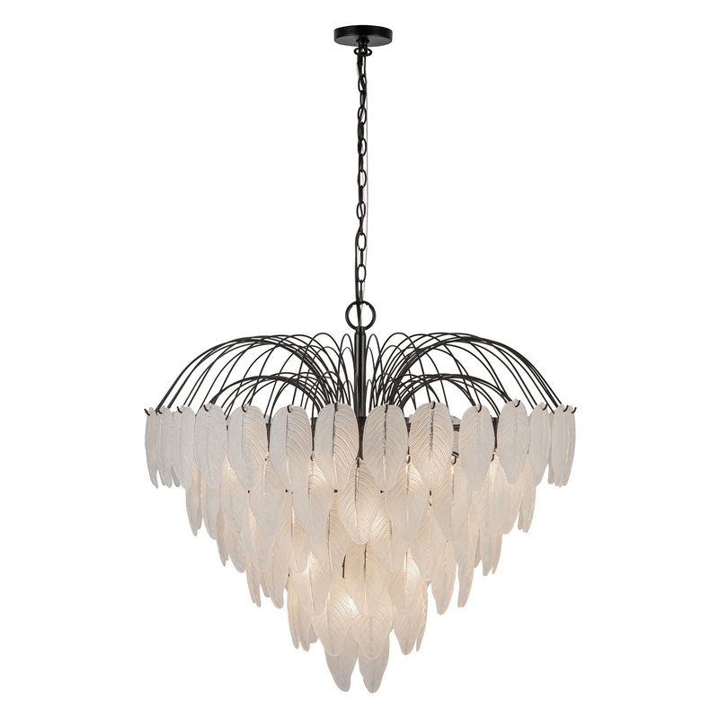 Alessia Chandelier – Black / 33″