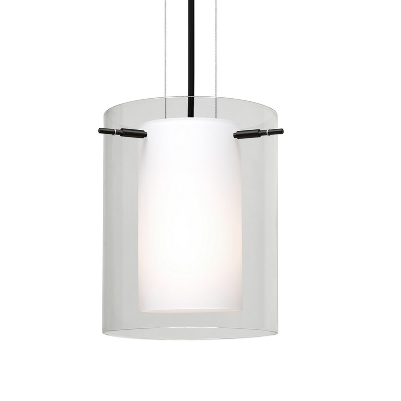 Besa 1KG-C00607-LED-BK Besa Pahu 8 Cable Pendant LED Pendant Black