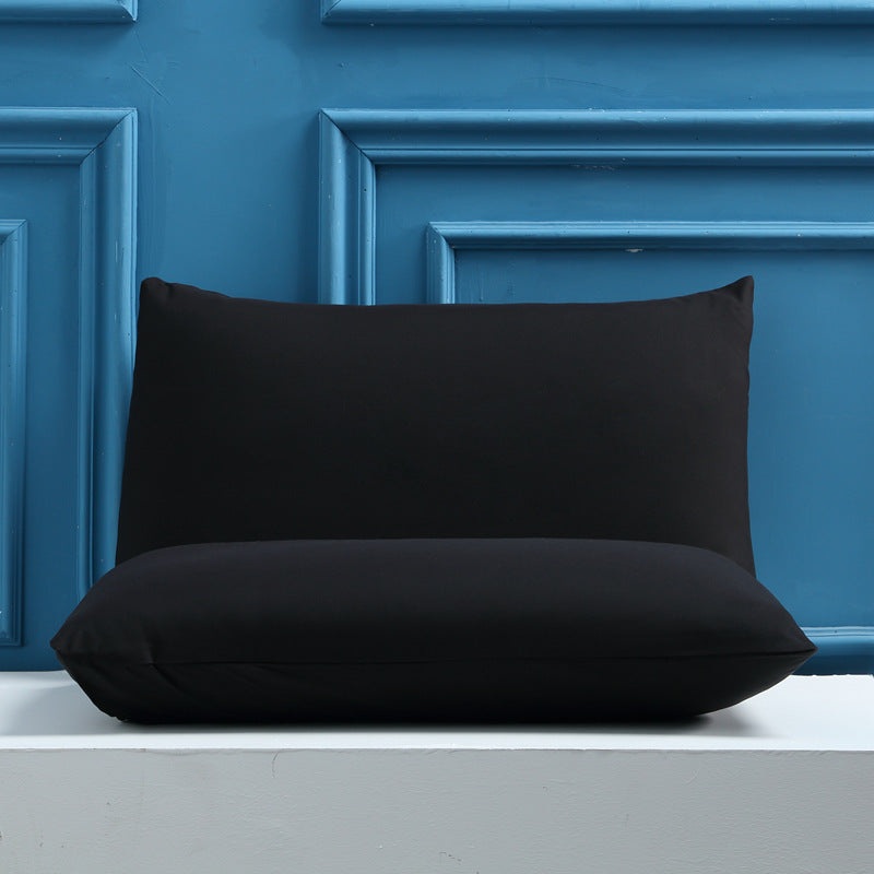 Black Ultra Soft Brushed Waterproof Pillow Protectors (Set of 2) – 50x70cm, Stain & Spill Guard for Bed Pillows(Note: pillow core not included)