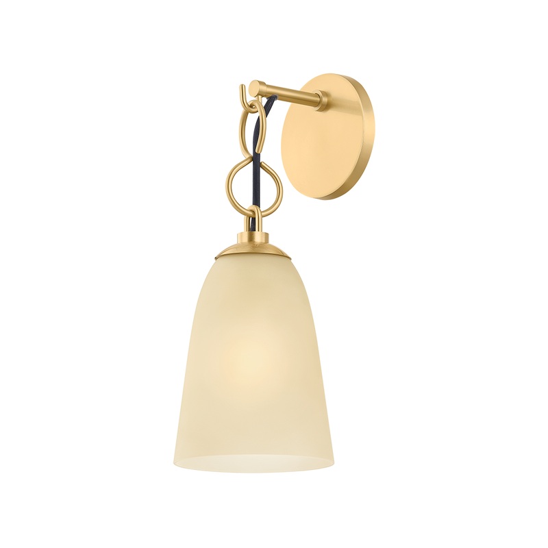 Christine Wall Sconce Aged Brass