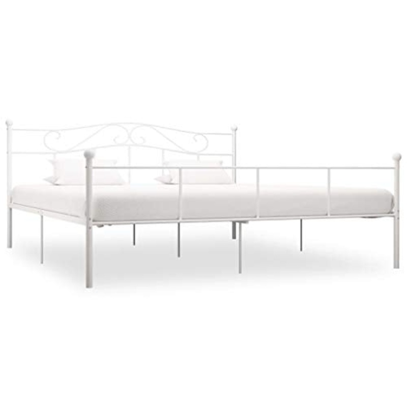 SKM Giroletto Bianco in Metallo 180×200 cm (19.9kg)