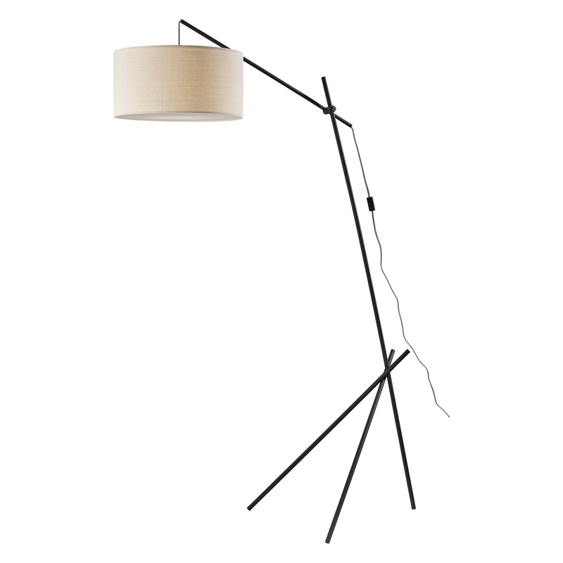 Varick Arc Lamp Black