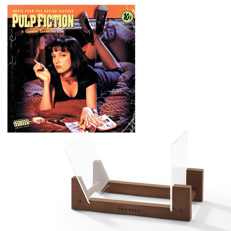 Various Artists Pulp Fiction – Vinyl Album & Crosley Record Storage Display Stand