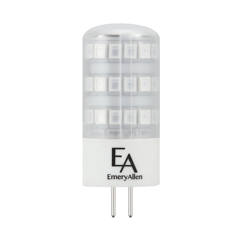 2 Watt G4 LED, 45  Lumens, G4 Bi Pin base, 12 Volt Light Bulb by Emery Allen