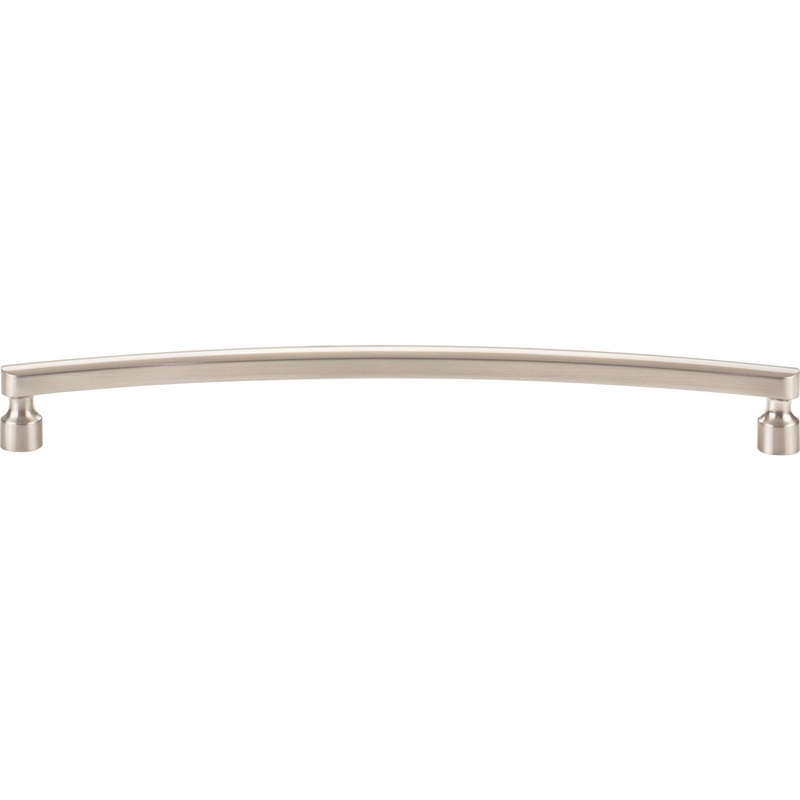 Atlas Homewares Lennox Pull 8 13/16 Inch (c-c) Brushed Nickel