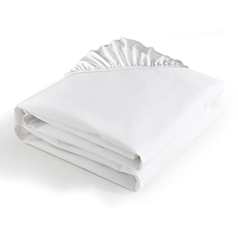 Bedecor Impermeabile Coprimaterasso Matrimoniale in Flanella di Tessuto Spugna 160×200, 100% Cotone Proteggi Materasso, Silenzioso, Traspirante