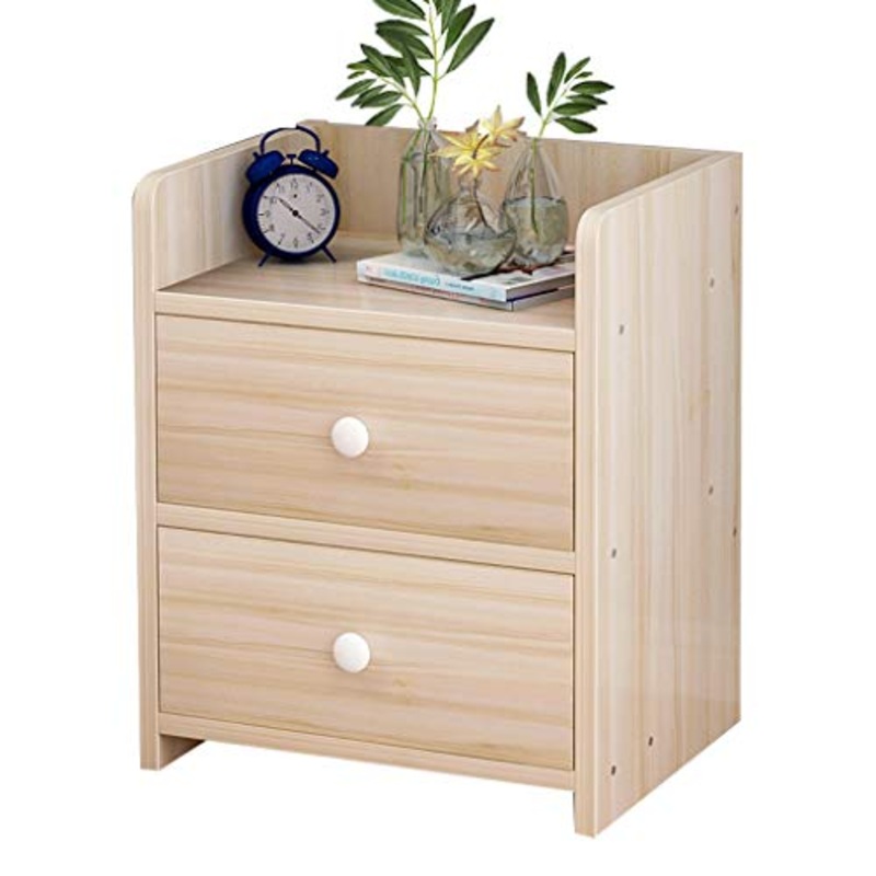 Comodino da Terra Household Addensare Soggiorno di Lavoro Bagno Doppio pompaggio Corridoio Camera dell’Assemblea Multifunzione Locker FANJIANI (Color : Cherry Wood)