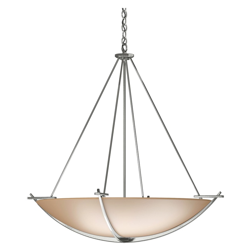 Compass Large Scale Pendant Sterling Sand Glass (SS)