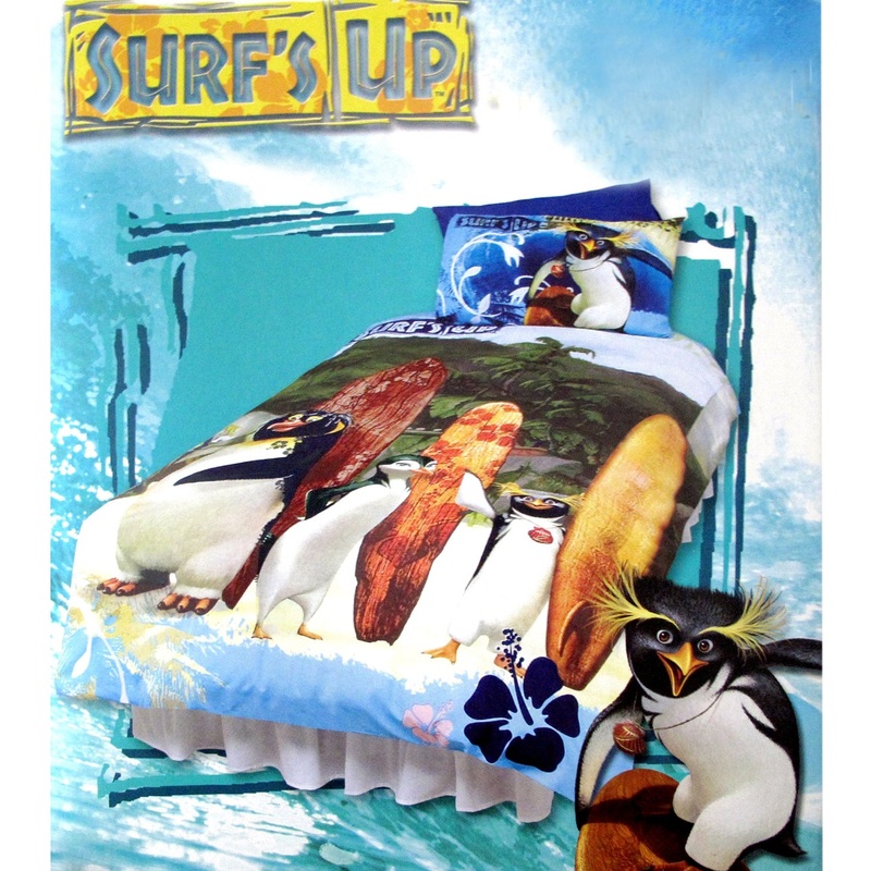 Surf’s Up Quilt Cover Set Single