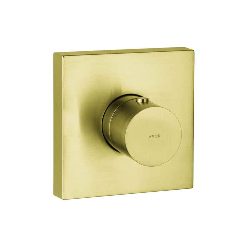 Thermostatic Trim ShowerSolutions 1 Knob Brushed Gold Optic 16.0 Gallons per Minute Metal