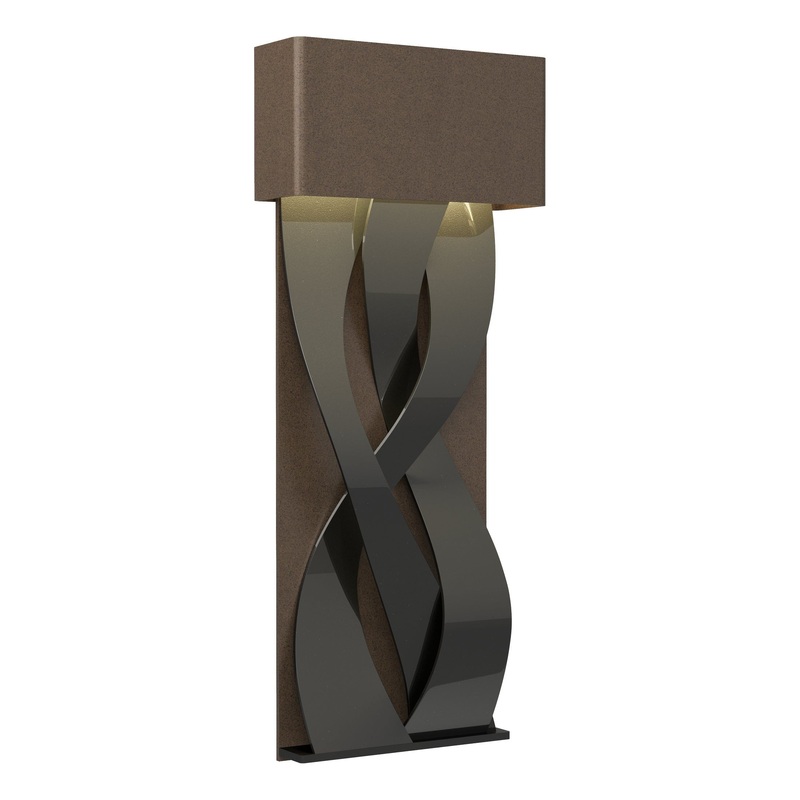 Tress Small LED Sconce Bronze Ink