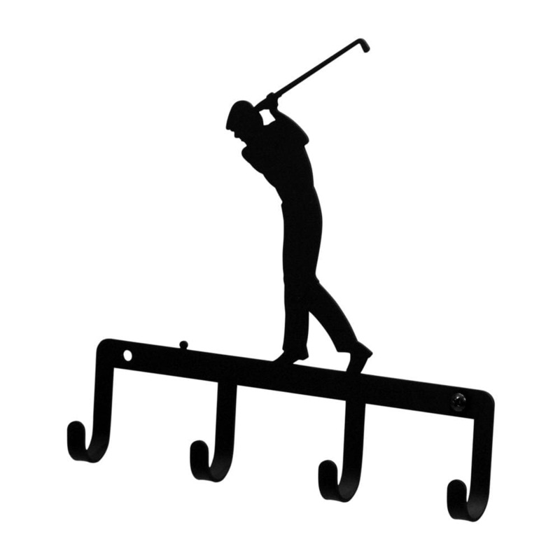 Village Wrought Iron KH-135 Golfer Key Holder