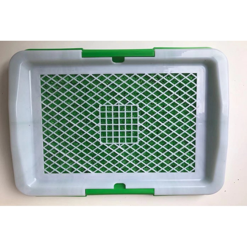 YES4PETS Small Portable Dog Potty Training Tray Pet Puppy Toilet Trays Loo Pad Mat 45×33 cm