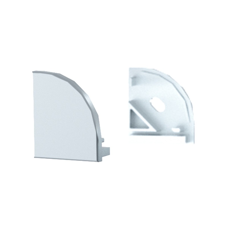 American Lighting PE-RAD-FEED End Cap w/feed hole