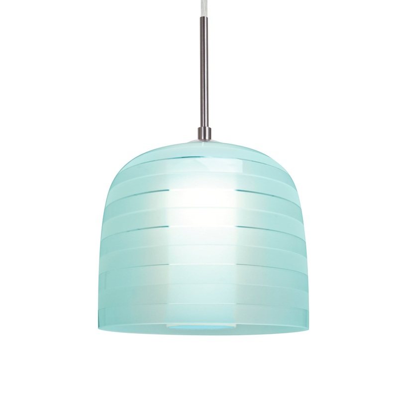 Besa 1JC-MITZI7CY-SN Mitzi 7 One Light Pendant Satin Nickel