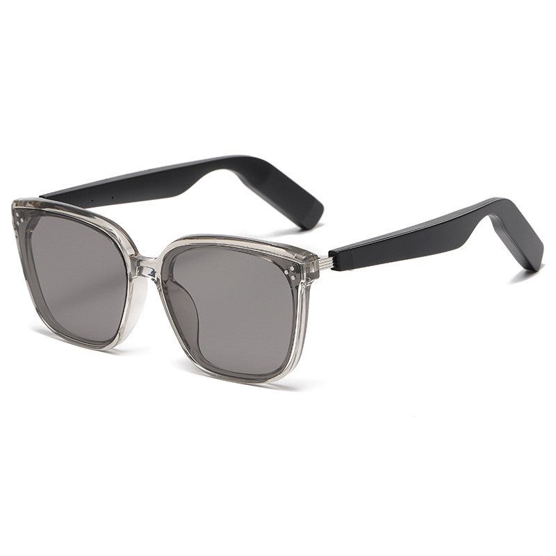 Grey Fashion Bluetooth Music Sunglasses – UV Protection Eyewear with Speakers