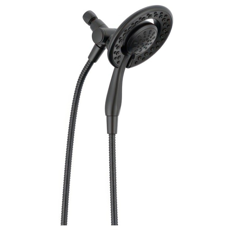 Handshower Combination In2ition Universal Showering Components 2-In-1 Matte Black WaterSense 6-1/8 Inch Includes 72 Inch Hose 2.0 Gallons per Minute