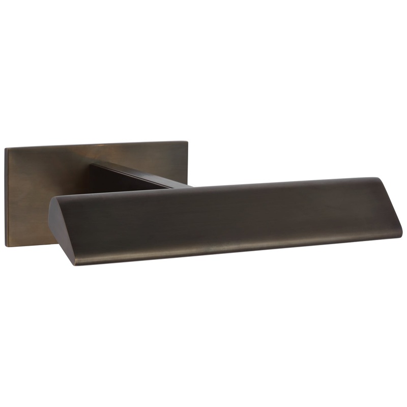 LED Picture Light from the Petrel Collection in Bronze Finish by Visual Comfort Signature
