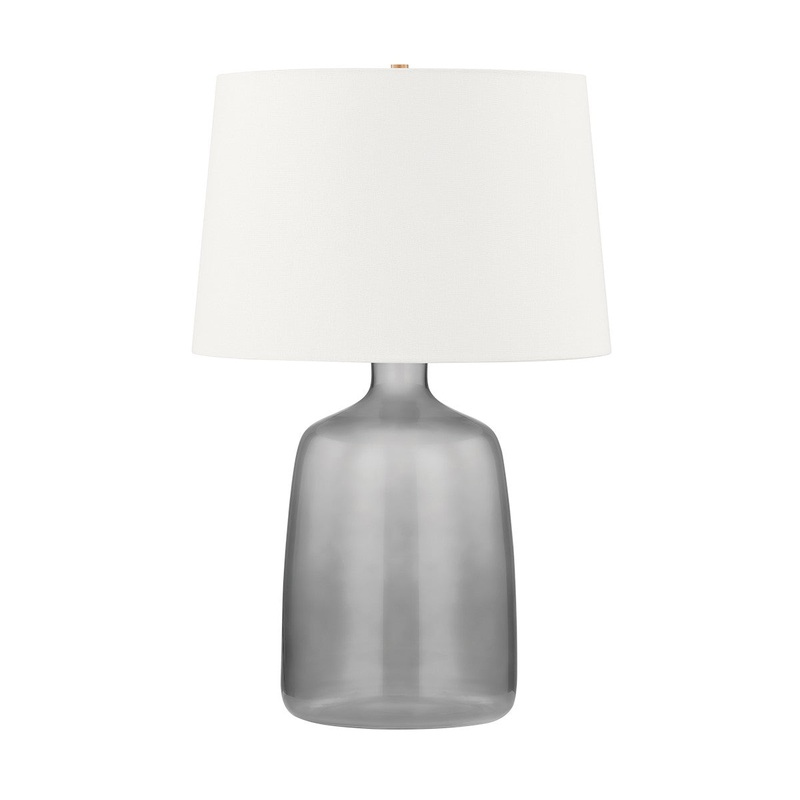 One Light Table Lamp from the Artesia Collection in Patina Brass Finish by Troy Lighting