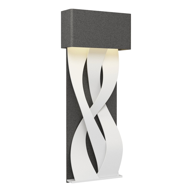 Tress Small LED Sconce Natural Iron White