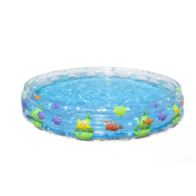 Bestway 1.83m x H33cm Deep Dive 3-Ring Inflatable Play Pool