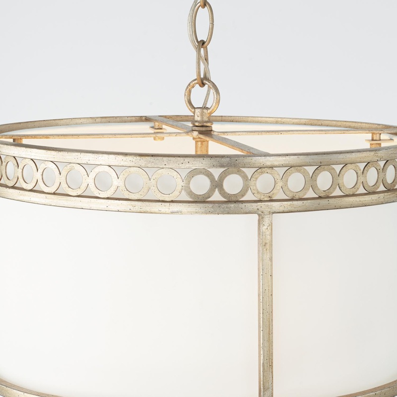 Capital Lighting 243141WG Isabella 4 Light Semi-Flush Winter Gold
