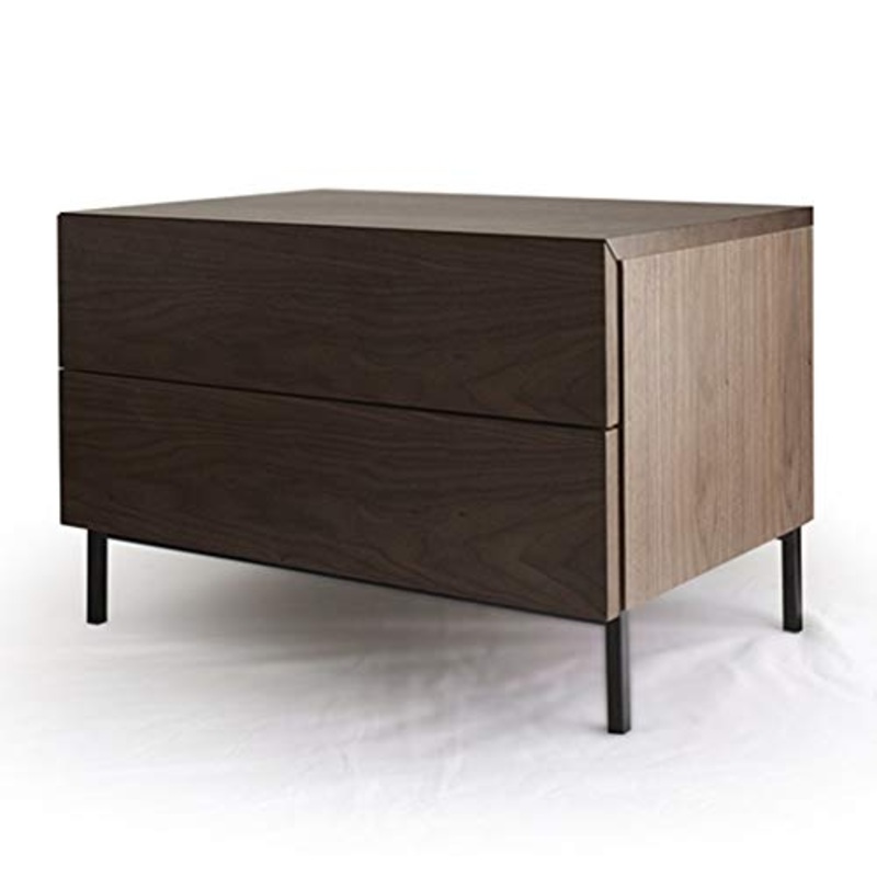 Comodino armadietto di immagazzinaggio di economia Moderna Armadio Comodino della Piastra armadietto di immagazzinaggio del cassetto Camera da Letto (Color : Brown, Size : 60 * 40 * 40cm)