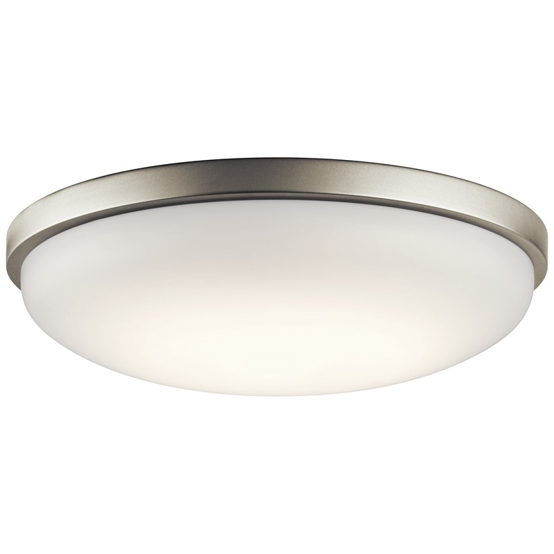Kichler 10765NILED LED Flush Mount, Brushed Nickel