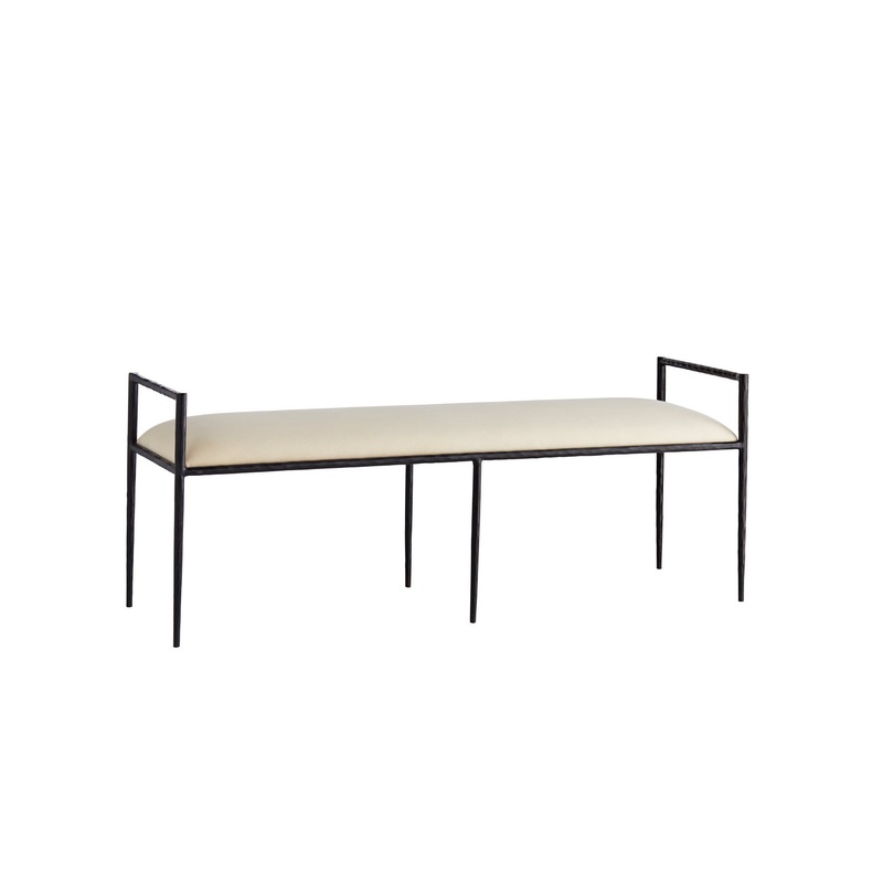 Arteriors 6887 Barbana Bench White