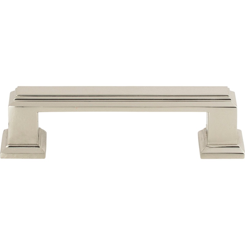 Atlas Homewares Sutton Place Pull 3 Inch (c-c) Polished Nickel