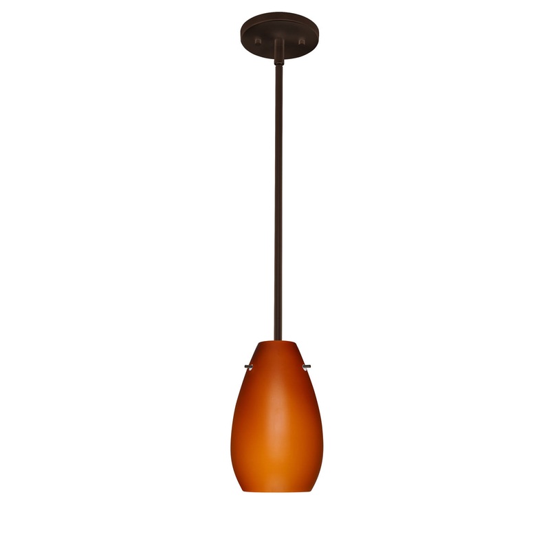 Besa 1TT-412680-BR Pera One Light Pendant Bronze