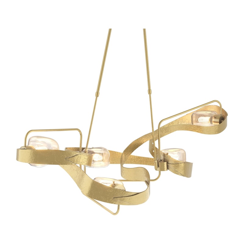 Graffiti Pendant Modern Brass