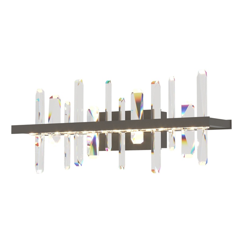 Solitude LED Sconce Dark Smoke