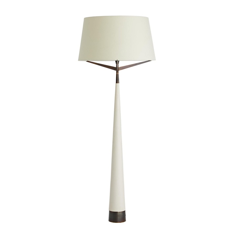 Arteriors 79160-401 Elden One Light Floor Lamp Ivory