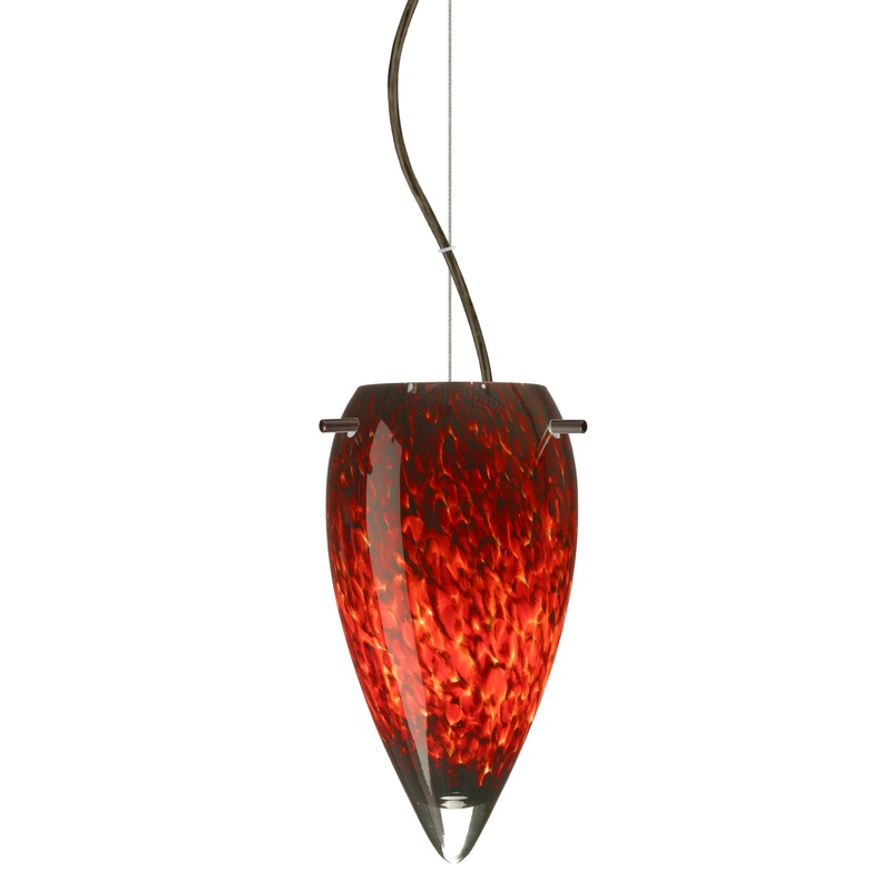 Besa 1KX-412541-BR Juli One Light Pendant Bronze (Discontinued)
