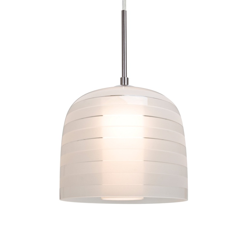 Besa J-MITZI7FR-LED-SN Mitzi 7 LED Pendant Satin Nickel