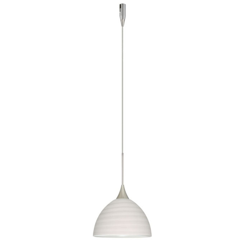 Besa RXP-4679KR-SN Brella One Light Pendant Satin Nickel