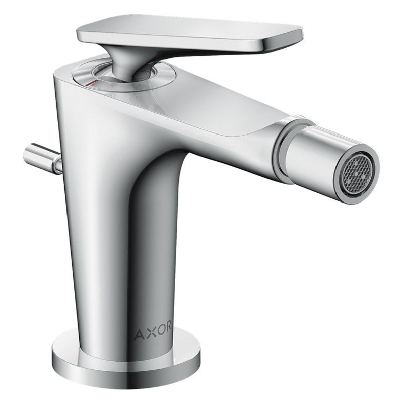 Bidet Faucet Citterio C 1 Lever ADA Chrome Pop-Up 1 Hole 1.5 Gallons per Minute
