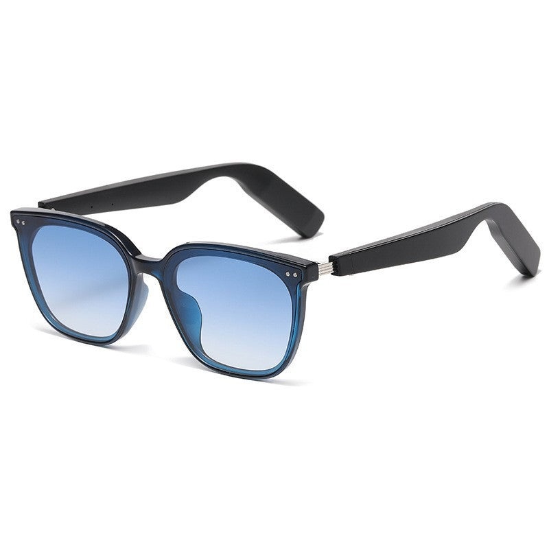 Blue lenses Fashion Bluetooth Music Sunglasses – UV Protection Eyewear with Speakers