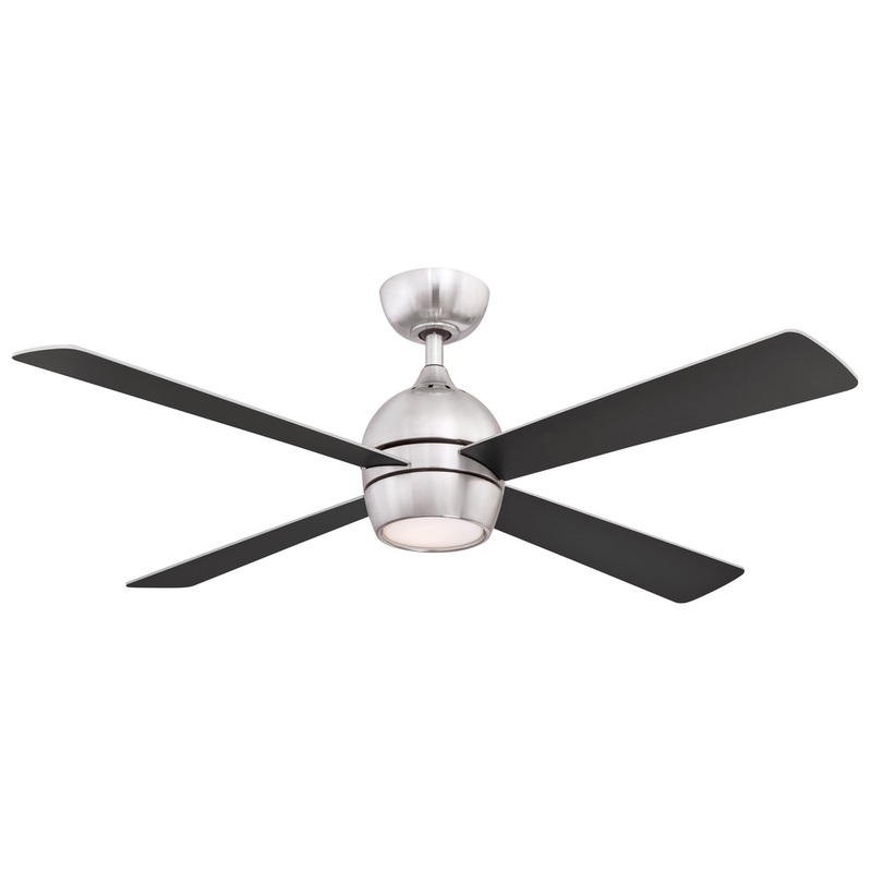 Fanimation FP7652BN Kwad 52 52″ Ceiling Fan Brushed Nickel