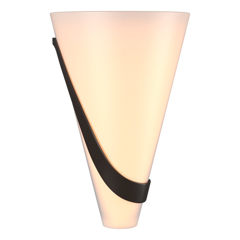Half Cone Sconce Oil Rubbed Bronze Left