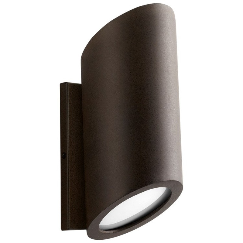 Realm Two-Light LED Outdoor Wall Sconce – Oiled Bronze