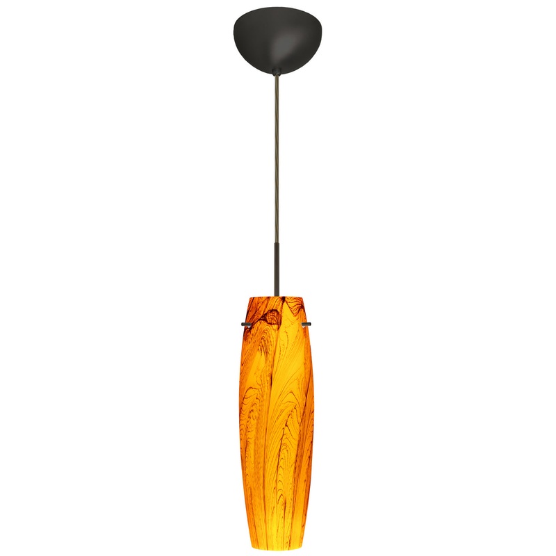 Besa 1BC-4121HB-MED-BR Tu Tu One Light Pendant Bronze