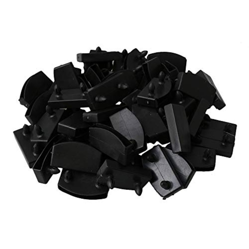 Bqlzr, tappi di ricambio in plastica per doghe del letto, fissare doghe in legno, confezione da 50 pezzi